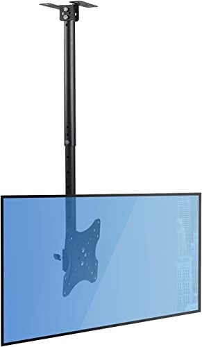Supporto da soffitto regolabile per TV LED da 14 a 42 pollici, girevole, inclinabile e ribaltabile
