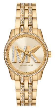 Michael Kors Damenuhr Bryant 3-Zeiger-Werk Edelstahl, MK7540