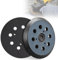 Cuscinetti per levigatrice orbitale a 8 fori da 5 pollici, cuscinetti abrasivi in velcro da 125 mm per Makita casuale, dischi abrasivi orbitali 743081-8, cuscinetti rotondi di ricambio per lucidatura