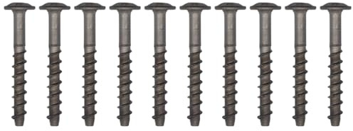 10x Remstaler BETONSCHRAUBE Linsenkopf mit Torx-Antrieb | EDELSTAHL A4 | ETA Zulassung | made in GERMANY | Betonschrauben (6x60)