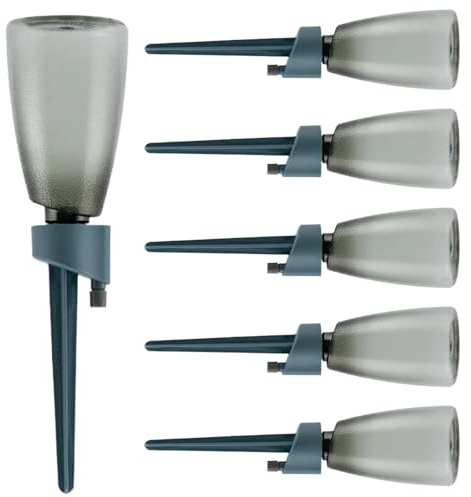 Klassische Pflanzenbewässerungsstäbe 6 Stück Automatische Bewässerungsspitzen Mit Flasche Langsame Freigabe Tropfbewässerung Für Innenbereich Balkon Urlaub Wasserspikes Für Pflanzen Im Außenbereich