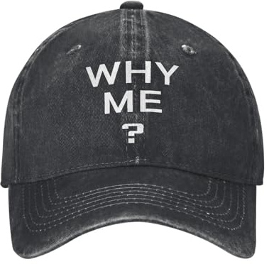 Why Me Death Stranding Game Baseballkappe Vintage Distressed Baumwollkopfbedeckung für Männer Frauen Outdoor-Workouts Verstellbare Kappen