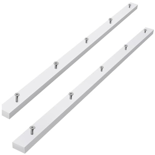 Uxsjakjsd Crosscut Sled in 2 Pack with UHMW Miter Bar, Miter Slot Runners& Predrilled Holes& Screws for Table Saw U Tracks Ideal