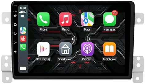 Coche Android Radio para Suzuki Grand Vitara/Escudo 2005-2015 9 Inches Android 15 Carplay Radio Coche Bluetooth Steering Wheel Controls para, 4Core 2G+32G