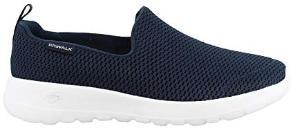 Skechers Women's Go Joy-15600 Walking Shoe, Navy White, 10 UK Wide
