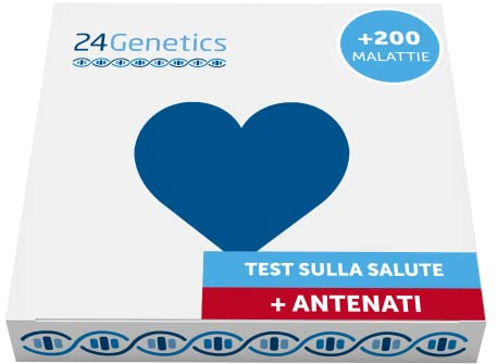 24Genetics DNA Test Gesundheit, Inklusive Kostenlosem Dna Test Abstammung, Finden Sie Ihre Veranlagung für bestimmte Krankheiten heraus, Treffen Sie Entscheidungen über Ihr Wohlbefinden