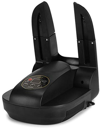 Secador de Zapatos de Plegable Escalable, con Controles Digitales y Función de Temporizador del Desodorante de Ozono para Calzado Botas Guantes Calcetines Secado y Esterilización