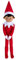 The Elf on The Shelf® Plushee Pals® Huggable | 70 cm großer Plüschelf | Junge mit Braunen Augen | Scout Elf Kuschelpuppe