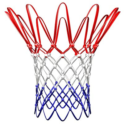 Spalding Allwetter-Netz, rot, weiß, blau