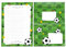Junapack Briefpapier-Set Briefblock mit Umschlag für Kinder Fussball Fußball (Block A5 mit 25 Blätter + 15 Umschläge)