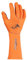 Sailfish Neoprene Glove Farbe Orange, Größe M