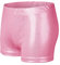 NewL Kinder Mädchen Elastische Taille Glänzend Metallic Ballett Tanz Shorts Hose für Sport Yoga Gymnastik Workout (Rosa, 5-6 Jahre) Tag Größe 120