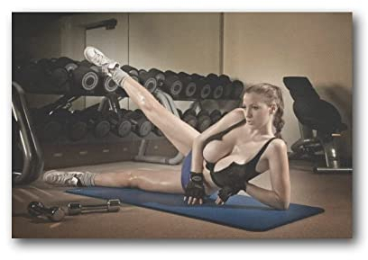 XINGSHANG Jordan Carver Fitness-Poster, Fitness-Poster, Poster, Druck, Kunst, Wandgemälde, Leinwand, Poster, moderne Schlafzimmerdekoration, 30 x 45 cm
