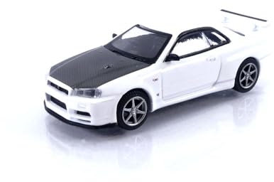 Mini GT Skyline GT-R (R34) V-Spec II N1 White (RHD) MGT00501-R