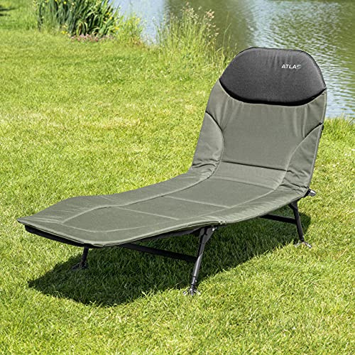 ATLAS Fishing Bed Chair [Portable Chair] - Carp Fishing Bed Chair