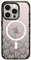 CASETiFY Impact Case for iPhone 15 Pro [4X Military Grade Drop Tested / 8.2ft Drop Protection/Compatible with Magsafe] - HEARTS/Light Pink Thin - Clear Black
