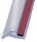 YOLNEY Bande d'étanchéité en caoutchouc de porte de voiture universelle inclinée de type T joint de porte automatique isolation phonique mastic de bord de coupe-froid pour voiture-2 m blanc 8 mm