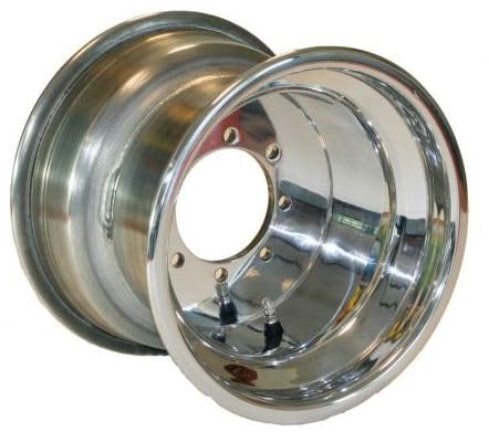 Goldspeed Quad Felge Aluminium chrom poliert 9x8 Offset 3+5 LK 4x110 / 4x115
