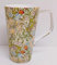 Rainbow Decors William Morris Golden Lily Mug en porcelaine anglaise 500 ml Motif fleurs de lys latte décoré à la main