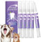 Bimhayuu Pet Oral Repair Gel Stift Gel Für die Mundpflege Von Haustieren Zahnpflege Hund Beseitigen Sie Mundgeruch Dentalspray für Hunde Verbessert Die Mundgesundheit Von Haustieren (5 STK)