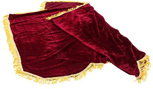 VINTORKY Schutzhülle Für E-piano 88 Tasten 180x80cm Luxuriöser Langlebiger Klavierschutzbezug in Dunklem Rot Staubdicht Und Praktisch Für Elektronische Tastaturen