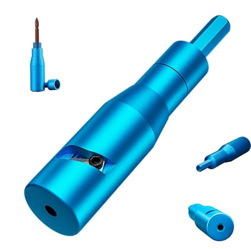 Electric Wire Stripper, Wire Cutters Electrical, Multipurpose Heavy Duty Professional Comfortable Grip Stripper Cutter for Stripping, Cutting, Crimping 0.9x0.9x4.3in