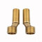 Verstellbarer S-Anschluss für Duscharmaturen, G1/2 auf G3/4, verstellbarer Schwenk-Duscharmatur-Adapter für Badezimmer und Küche, 2 Stück