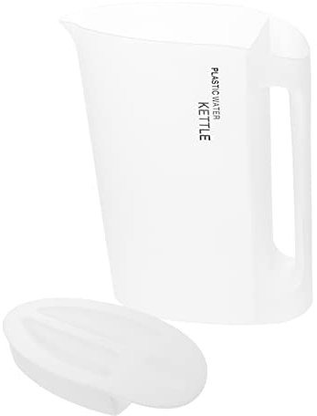 GLEAVI Jarra de Plástico Grande para Bebidas Hervidor de Agua Fría Dispensador de Bebidas Hogar 2 Color Transparente para Jugos y Fiestas