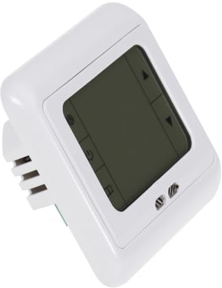 CLISPEED Intelligent Home Thermostat Digital Thermostat for Floor Heating System Programmable Temperature Control
