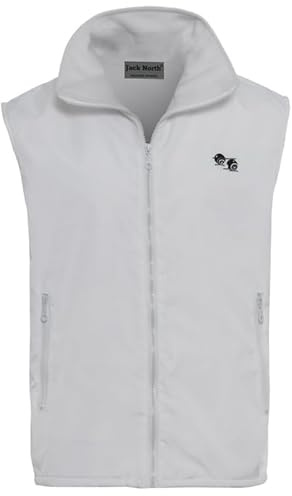 Unisex Waterproof Bowling Gilet Fleece Lined Lawn Bowls Bodywarmer Windproof Sleeveless Jacket with Zip Pockets and Embroidered Logo – Outdoor Sports Bowls Clothing