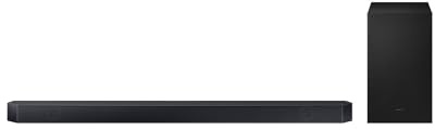 Samsung Q-Serie Soundbar HW-Q600H/XC 3.1.2 Canali, Subwoofer, Wireless Dolby Atmos, Q-Symphony, Adaptive Sound, Connessione TV Wireless, 2026