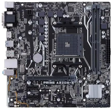 motherboard Fit For ASUS PRIME A320M-E supporta AMD Ryzen 5 5600 7 5700X3D DDR4 3200+(OC) NVME M.2 PCIe 3.0 AM4 MATX
