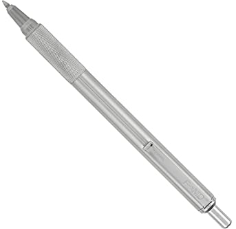 Zebra 24380 F-xMD Kugelschreiber, 1,0 mm, silberfarben (2017 Ersatz für F-701)
