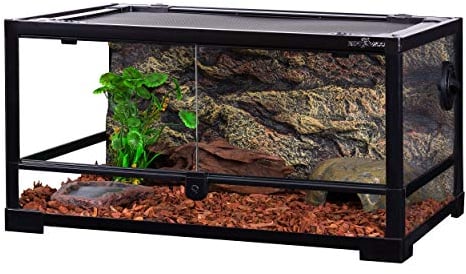 ReptiZoo Glas-Terrarium 60x45x32cm mit Schwenktüre, zerlegbar - verschickbar! RK0117 (ohne Inhalt)