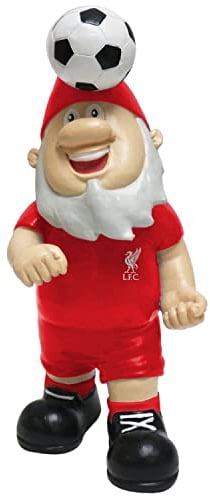 FOCO Offizielles Lizenzprodukt Liverpool FC Fußball-Gartenzwerg beim Kopfball