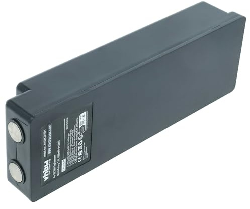 vhbw Akku kompatibel mit Scanreco Fasse | FBS590, EA2512, Effer, Fassi Industrie-Funkfernsteuerung Fernbedienung (3000 mAh, 7,2 V, NiMH) - Schwarz