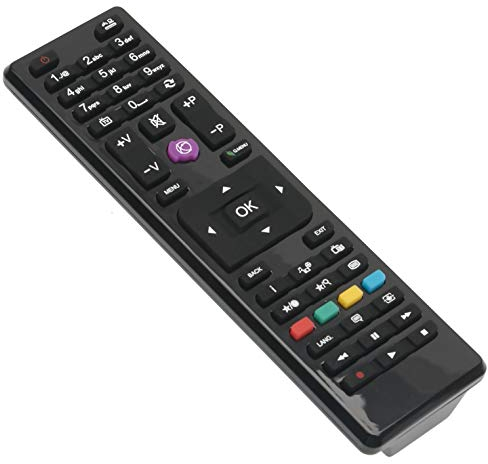 ALLIMITY RC4875 RC4870 Remplacement de la télécommande pour Telefunken LED TV XF32A300 XF39A300 XF39A101 D32H278KT3 TE32182B301C10