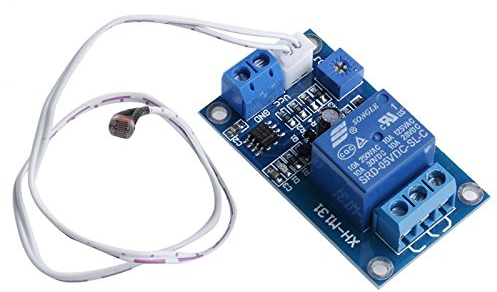 Naliovker 12V Lichtschalter Fotowiderstand Relaismodul Erkennungssensor XH-M131