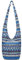 Coton Pose Damen Nu Hippie Hobo Taschen, Blau-Weiß