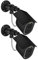 UIQELYS Anti-Theft Security Chain for Arlo Essential Outdoor Mount and Protective Silicone Skins, Adjustable Mounting Bracket and Camera Case, Extra Protection for Your Wireless Home Security (2Pack)