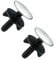 2 PCS Sink Hole Cover Sink Tap Hole Cover Kitchen Sink Tap Hole Sink Accessories for Home Kitchen and Bathroom Sink Decoration Black