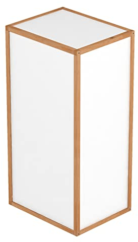 LIGNUMBoxx - Kleiderschrank 148 (h) / 75 (b) / 60 (t) cm, 1 Verstellbarer Boden, 1 Kleiderstange, Stollen in Buche Massiv Natur, geölt.