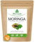 Moringa Pulver 500g - Vegan und glutenfrei - Mikrofeines Oleifera Blattpulver enthält Vitamine, Proteine, Aminosäuren, Mikronährstoffe mit höchster Bioverfügbarkeit - von MoriVeda - 1 x 500g