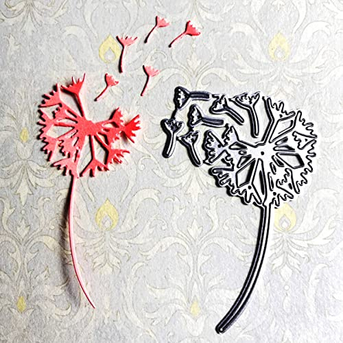 Dandelion Metal Die Cuts, Cutting Dies for Card Making Clearance, Embossing Dies for Scrapbooking, DIY Album Paper Cards Decoration