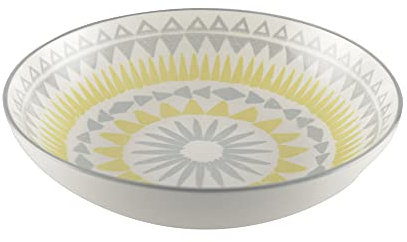 Aulica| Assiettes creuses jaunes - coachella