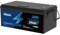 Batterie Lithium 12V 200Ah, Haisic Batterie LiFePO4 Rechargeable avec BMS 100A,Energia Max. 2560Wh di Energia, fino a 6000~15000 cicli, pour Camping Car, Système Off-Grid, Bateau, Caravane, Solaire
