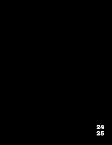 Kalender für 2 Jahre 2024-2025: 19 Monate von Januar 2024 bis Juli 2025 | 2 Seiten pro Woche | Wöchentliche Organisation und Ziele