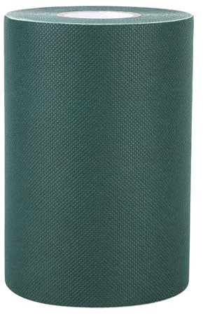 Riuulity Nastro per Giunzioni in Artificiale, Nastro Autoadesivo per Prato in Tessuti Non Tessuti per Giunzioni (GREEN)