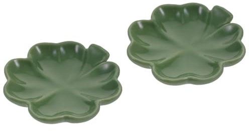 Hohopeti Lot De 2 Plateaux Décoratifs En Céramique Pour Bijoux