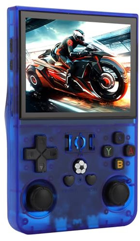 R36PRO Retro-Handheld-Spielekonsole, 18000 in 1 Open-Source-Retro-Spielekonsole, Integrierte TF-Karte, 3,5-Zoll-IPS-Bildschirm, Unterstützt Mainstream-Emulator